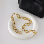 Timeless Bold Gold Chain Necklace