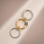 Majestic Stacked Crystals Ring