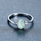 Opal Serenity Embrace Ring