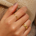 Vintage Twisted Gold Ring