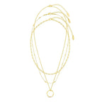 Triple Strand Layer Necklace