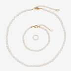 Radiant Tide Pearl Jewelry Set