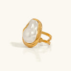 Timeless Elegant Pearl Ring