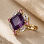 Princess Halo Statement Ring