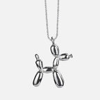 Balloon Dog Pendant Necklace