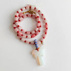 Trendy Pumpkin Beads Necklace
