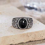 Tiger Eye Silver Ring