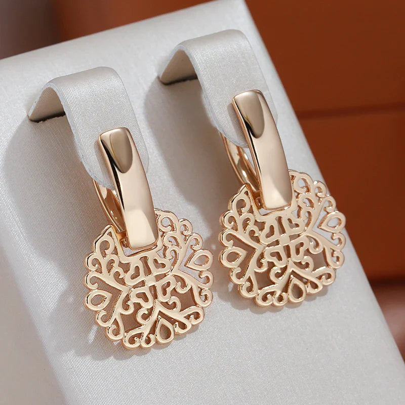 Prestigious Leaf Drop Earrings