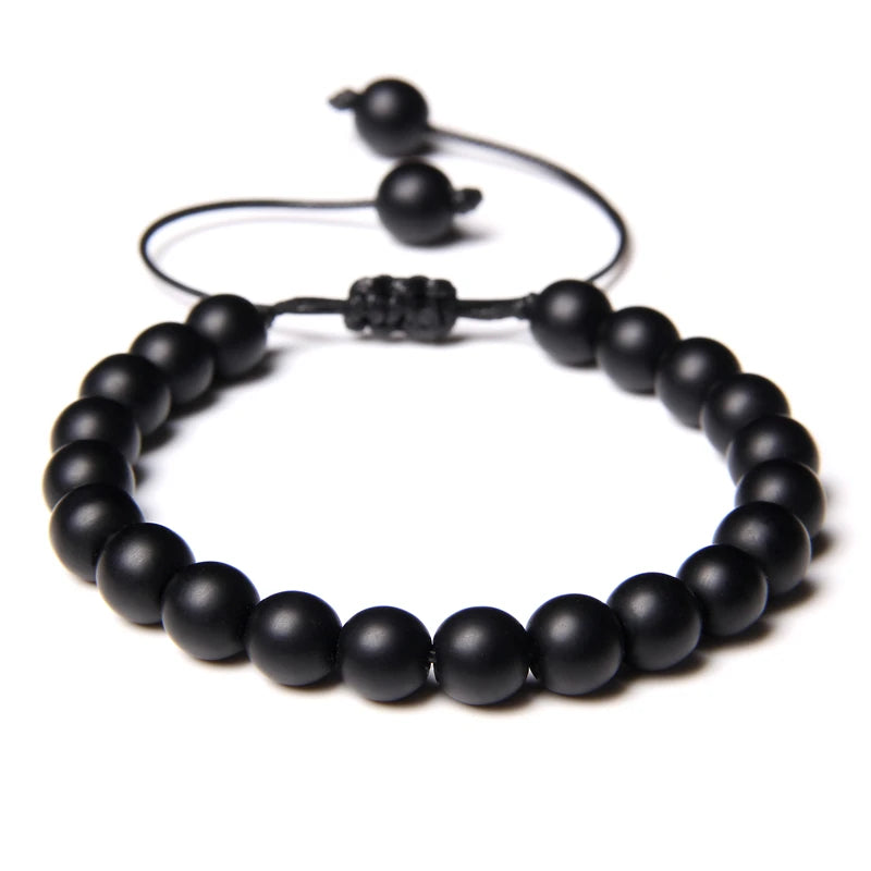 Minimalist Beaded Cord Bracelet