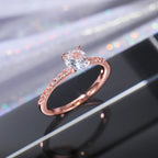 Radiant Eternity Zirconia Ring