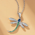 Exquisite Dragonfly Pendant Necklace