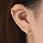 Lustrous Statement Women Hoop Earrings