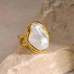 Timeless Elegant Pearl Ring