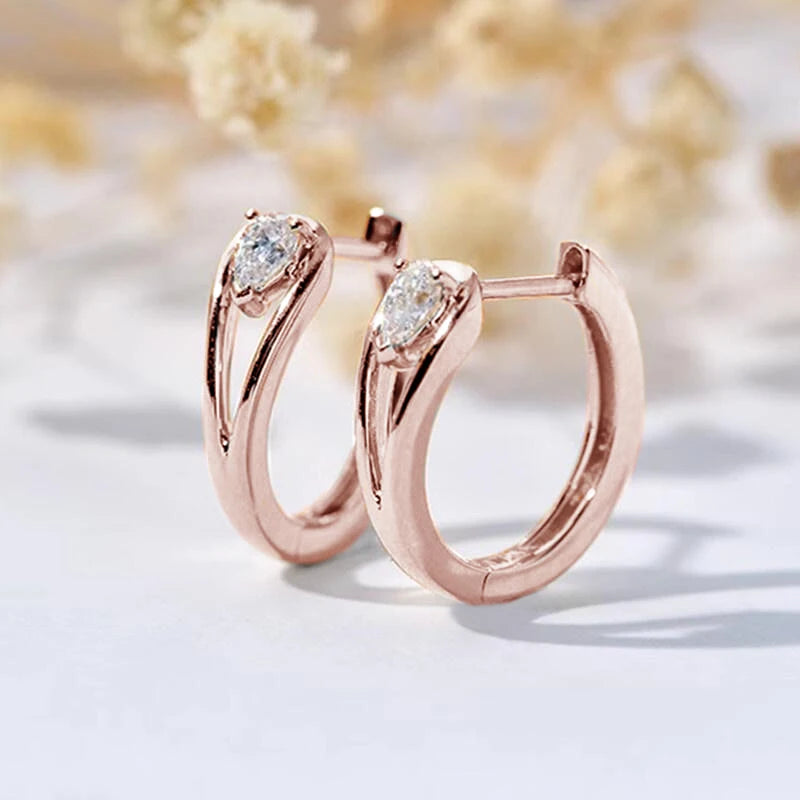 Lustrous Statement Women Hoop Earrings