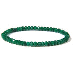 Faceted Jade Stone Bracelet