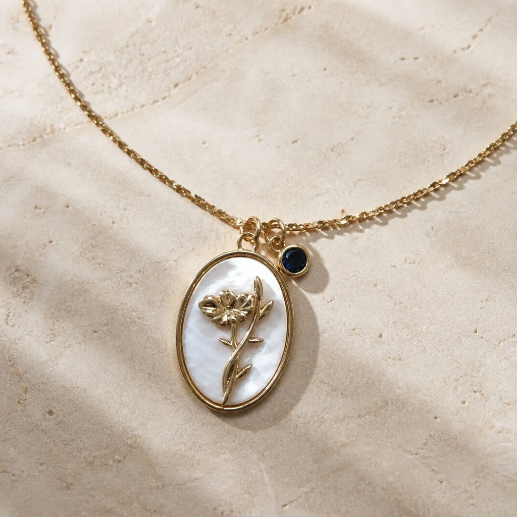 Vintage Birthstone Necklace Collection