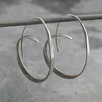 Bold Spiral Gold Earrings