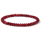 Faceted Jade Stone Bracelet