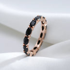 Minimalist Onyx Gold Ring