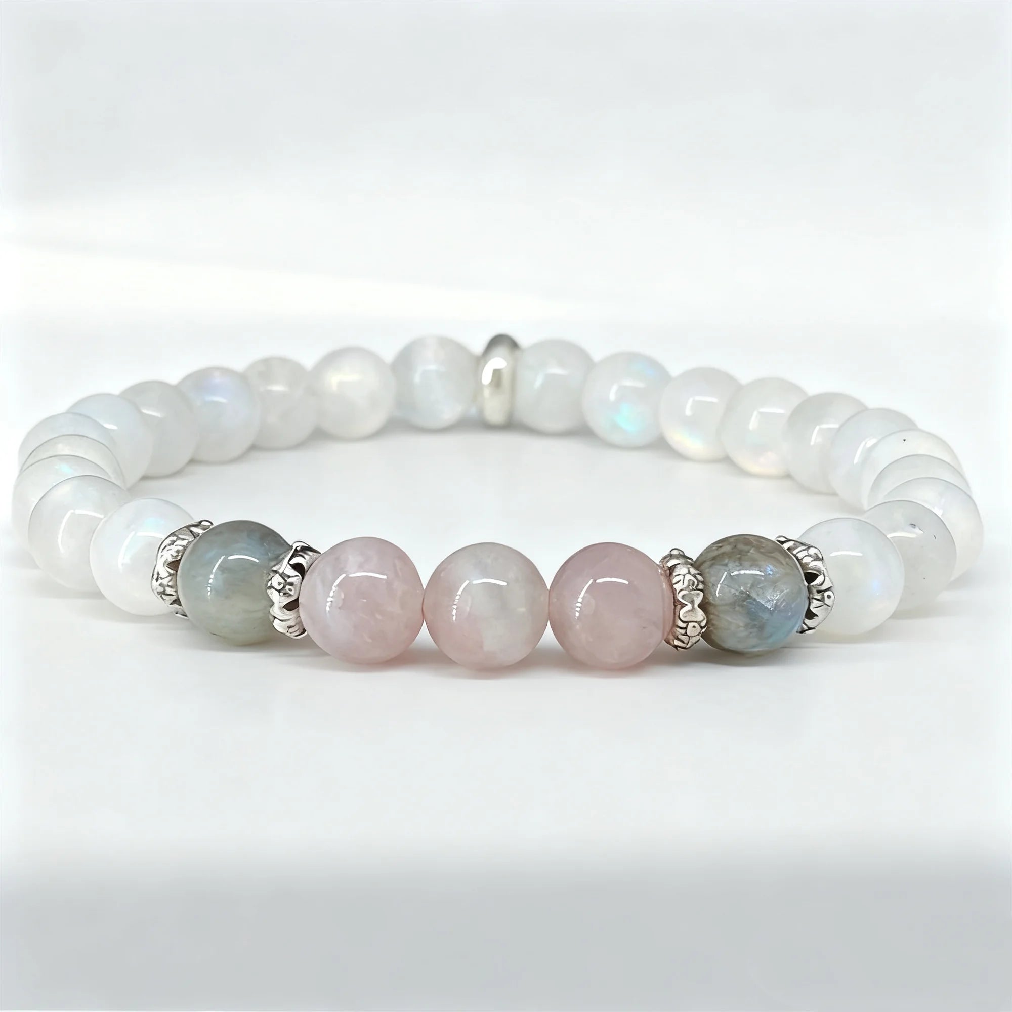 Moonlight Rose Jade Bracelet