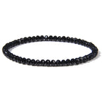 Faceted Jade Stone Bracelet