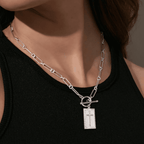 Elegant Unique Cross Pendant Necklace