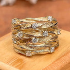 Elite Hyperbole Wide Ring