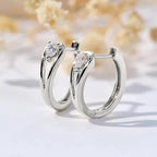 Lustrous Statement Women Hoop Earrings