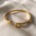 Snake Shaped Cuff Bracelet