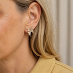 Timeless Butterfly Gold Earrings