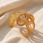 Timeless Geometric Cuff Bracelet