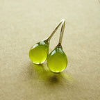 Timeless Green Drop Earrings