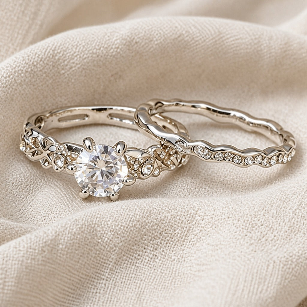 Twilight Vine Ring Set