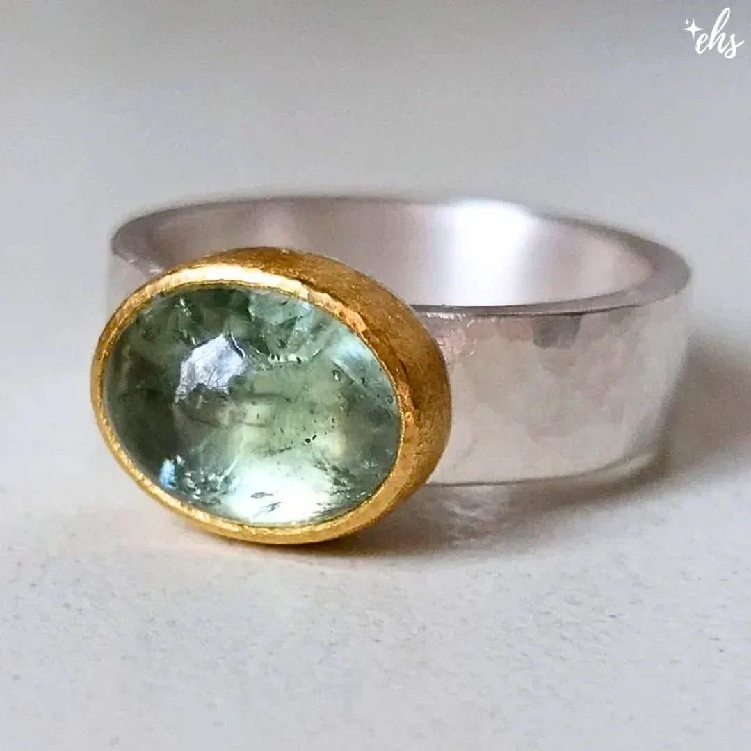 Handmade Vintage Green Ring