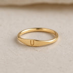 Liora Letter Ring Collection