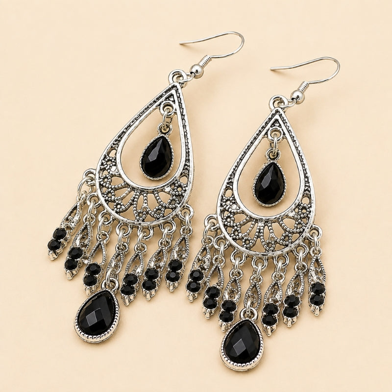 Elite Crystal Statment Earrings