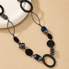 Timeless Black Pendant Necklace