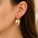 Luxe Bud Pendant Earrings