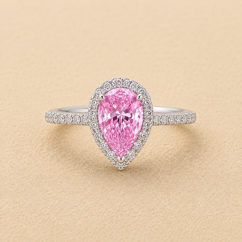 Timeless Halo Zirconia Ring