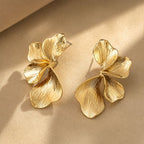 Opulent Floral Stud Earrings