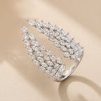 Timeless Zirconia Wing Ring