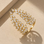 Timeless Zirconia Wing Ring