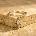 Timeless Angel Zirconia Ring