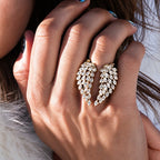 Timeless Zirconia Wing Ring