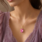 Exquisite Crystal Charm Necklace