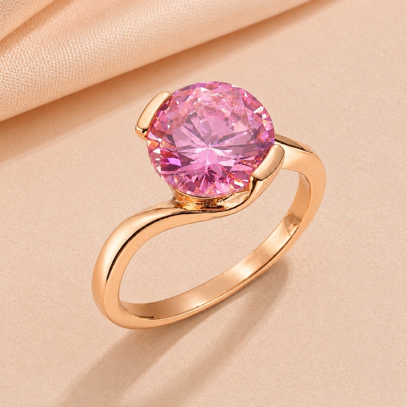Timeless Faux Crystal Ring