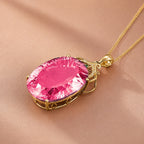 Exquisite Crystal Charm Necklace