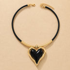 Majestic Heart Charm Necklace