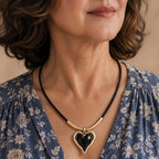 Majestic Heart Charm Necklace
