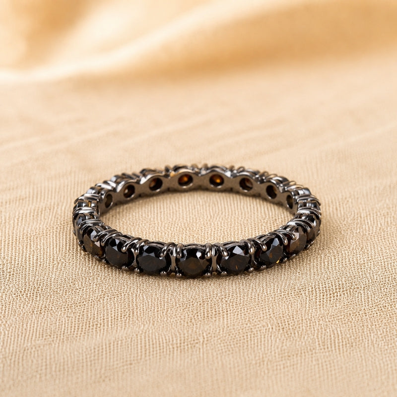 Black Zirconia Luxury Ring